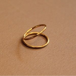 NEW 18k gold filled ring